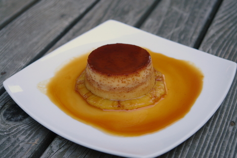 Queso o Flan de pina