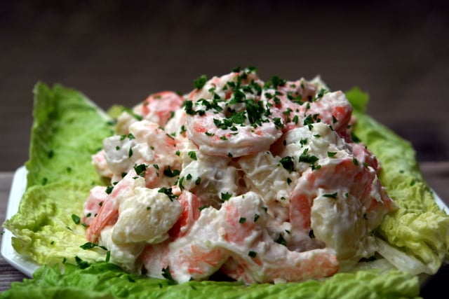 Shrimp potato salad