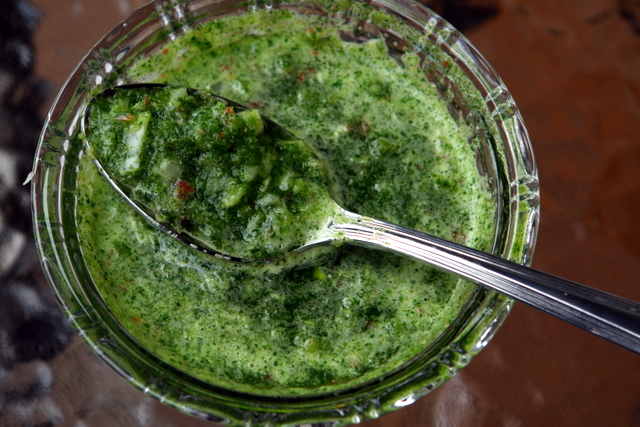 Aji criollo or hot sauce