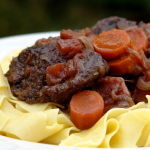 Beef daube or French beef stew Beef daube or French beef stew