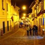 Ronda street in Quito