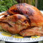 Thyme roasted turkey