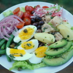 Nicoise salad with some Latin inspiration Nicoise salad with some Latin inspiration