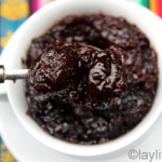 Salsa de ciruelas pasas or prune sauce