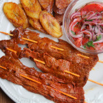 Espetinhos de filé de carne