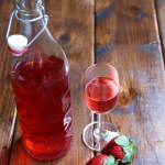 Tequila com infusão de morango