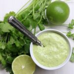 Aioli de coentro ou maionese de coentro