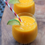 Vitamina de manga e maracujá