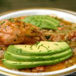 Sopa de arroz com frango