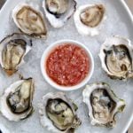 Vinagrete francês de chalotas para acompanhar ostras