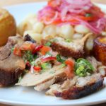 Carne de porco assada equatoriana - Hornado