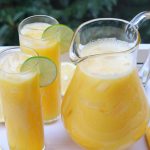 Limonada de manga caseira