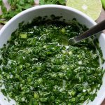Receita de molho de chimichurri