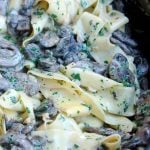 Receita de macarrão ao molho de cogumelos e alho