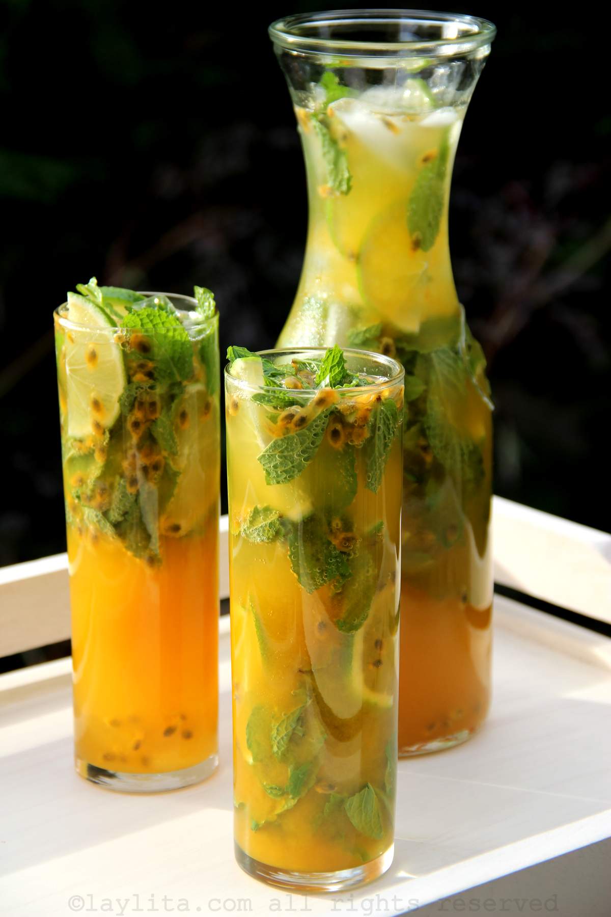 Como fazer una jarra de mojitos de maracujá