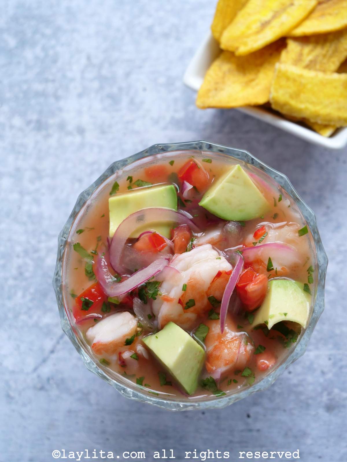 Ceviche de camarón ecuatoriano – Recetas de Laylita, image size:1200x1600