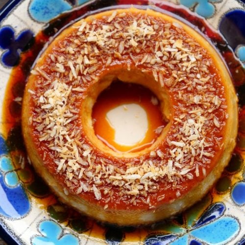 Flan De Coco Con Caramelo De Naranja Recetas De Laylita