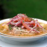 Encebollado de pescado ecuatoriano