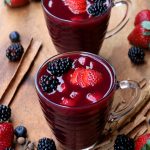 Colada morada ecuatoriana