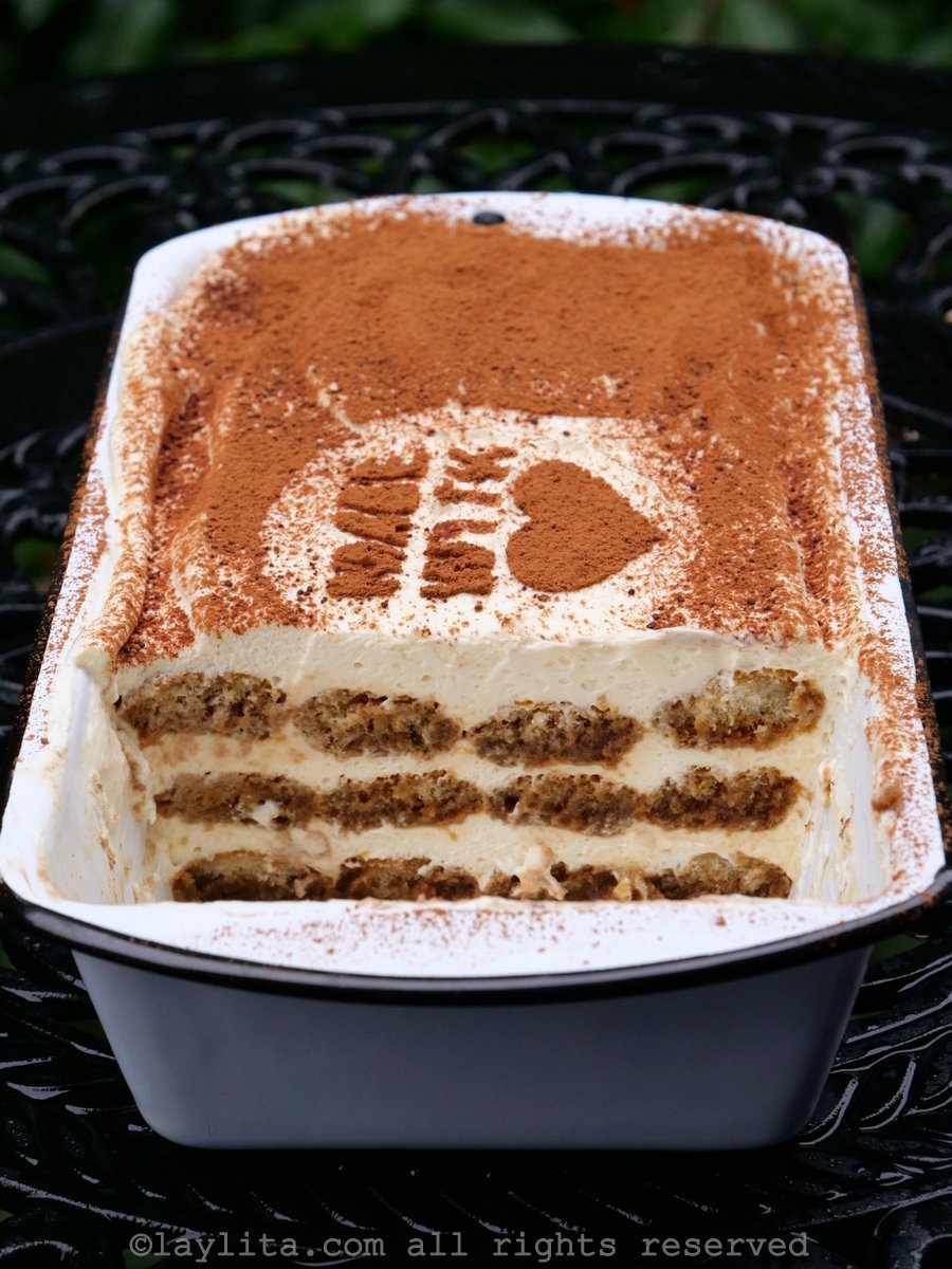 Tiramisú italiano - Receta - Laylita.com