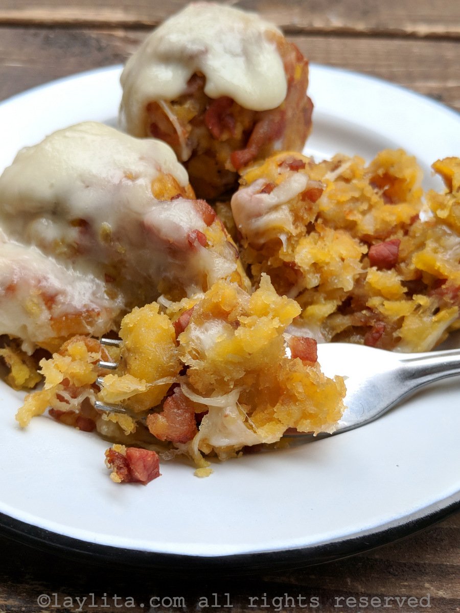 Bolón de verde ecuatoriano Recetas De Laylita