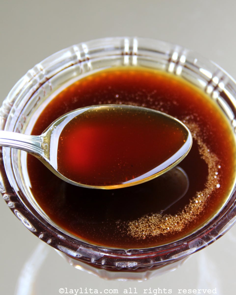 Miel de panela o miel de piloncillo