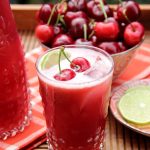 Refresco de cereza y limón
