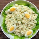 Ensalada de papas con huevo