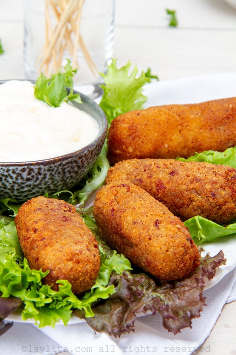 Croquetas de jamón serrano