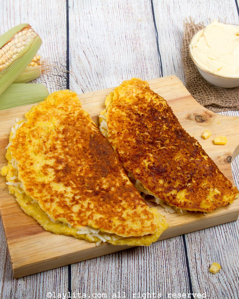 Cachapas venezolanas
