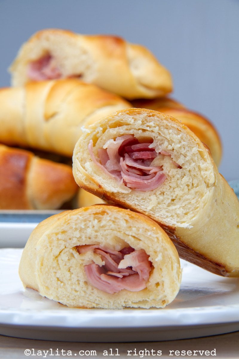 Cachitos de jamón