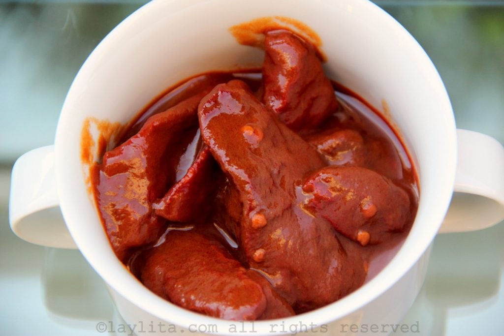 Chiles chipotles en adobo