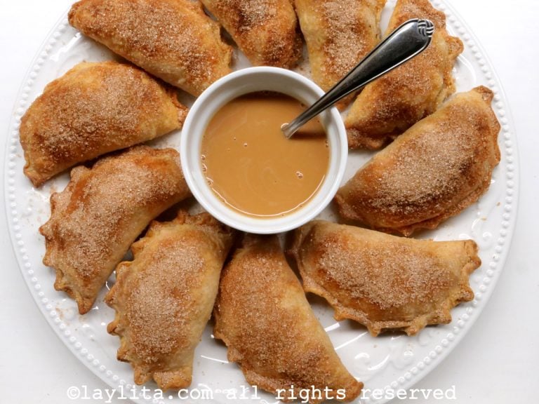 Receta de las empanadas dulces de manzana