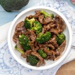 Salteado de carne de res y brócoli