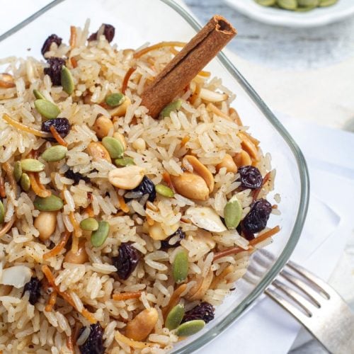 Arroz con fideos o arroz árabe