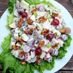 Receta fácil de la ensalada Waldorf con pollo