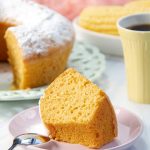 Torta de jojoto o maíz dulce - con cafe