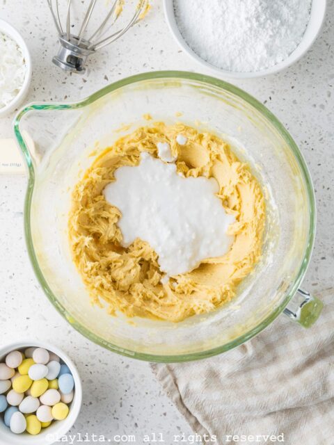 Incorpora la leche de coco