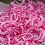 Cebollas encurtidas