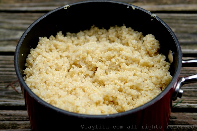Como cocinar la quinua o quinoa