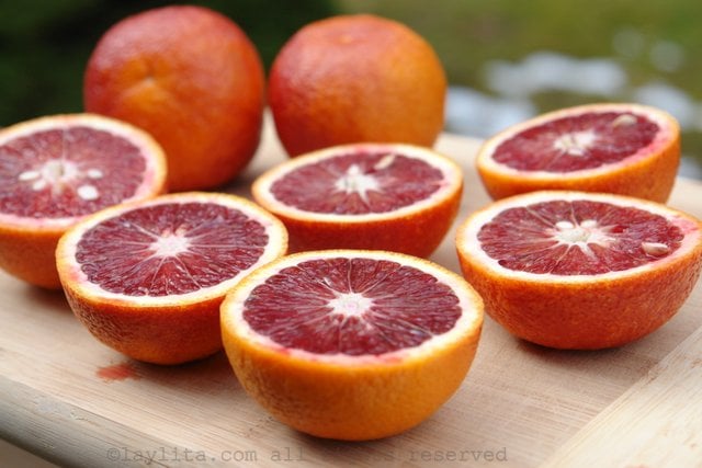 Naranjas rojas o sanguinas