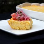Pastel de choclo con queso o pastel de humita