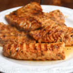 Pescado marinado en salsa de naranja agria