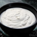 Salsa de creme fraiche con miel de abeja