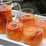 Sangria blanca con moscato