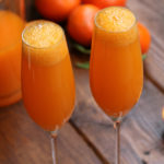 Cocktail mimosa à la mandarine