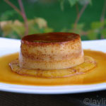 La recette du flan aux ananas.