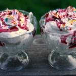 Dessert de goyave en mousse meringuée