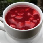 Colada morada simplifiée fruits rouges et avoine
