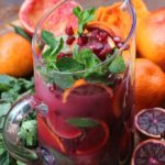 Mojito de grenade agrumes et arak